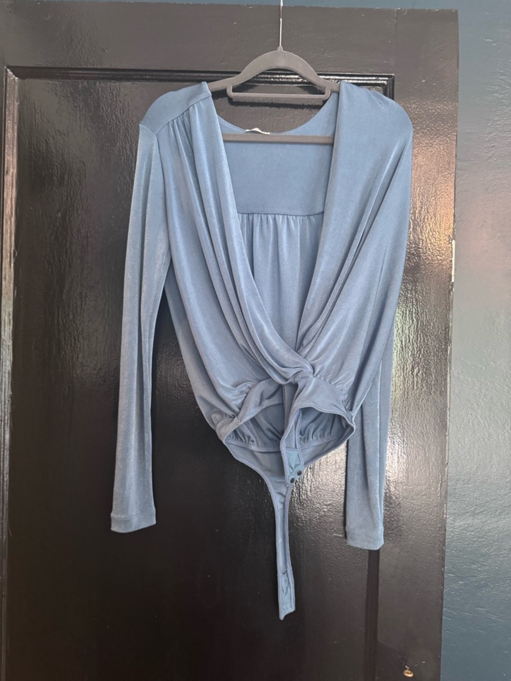 Free People deep v bodysuit